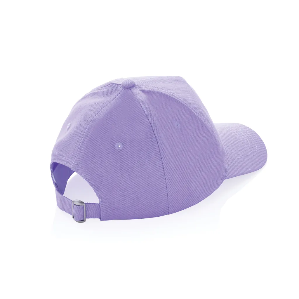 Impact 5 Panel Kappe aus 280gr rCotton mit AWARE™ Tracer, lavender – Bild 5