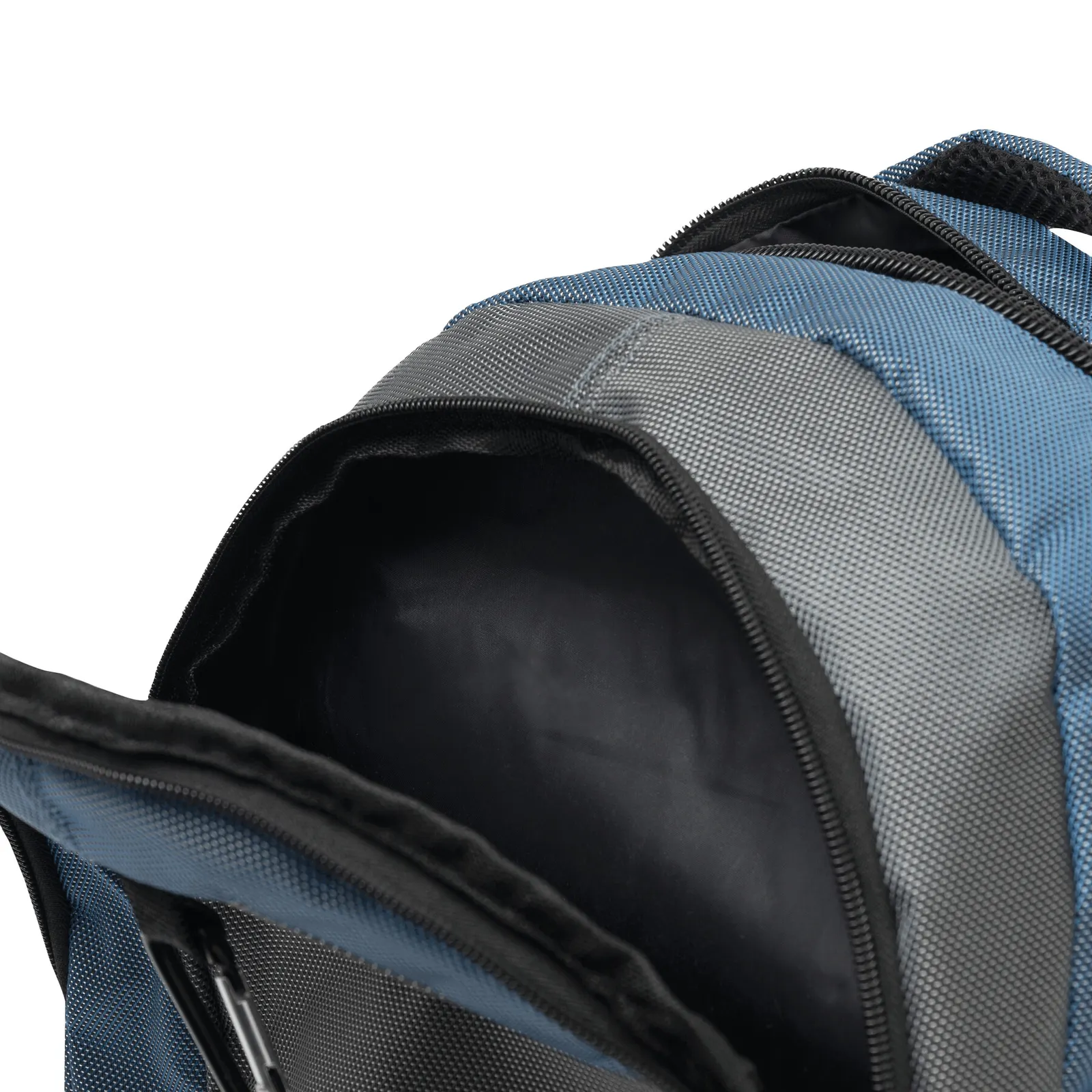 HIGH-CLASS - Rucksack, blau, grau – Bild 6