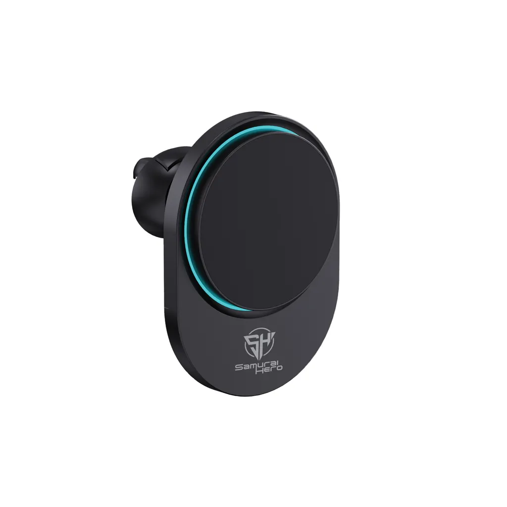 PowerCruze magnetischer 15W Autohalter aus RCS rec. ABS, schwarz – Bild 7