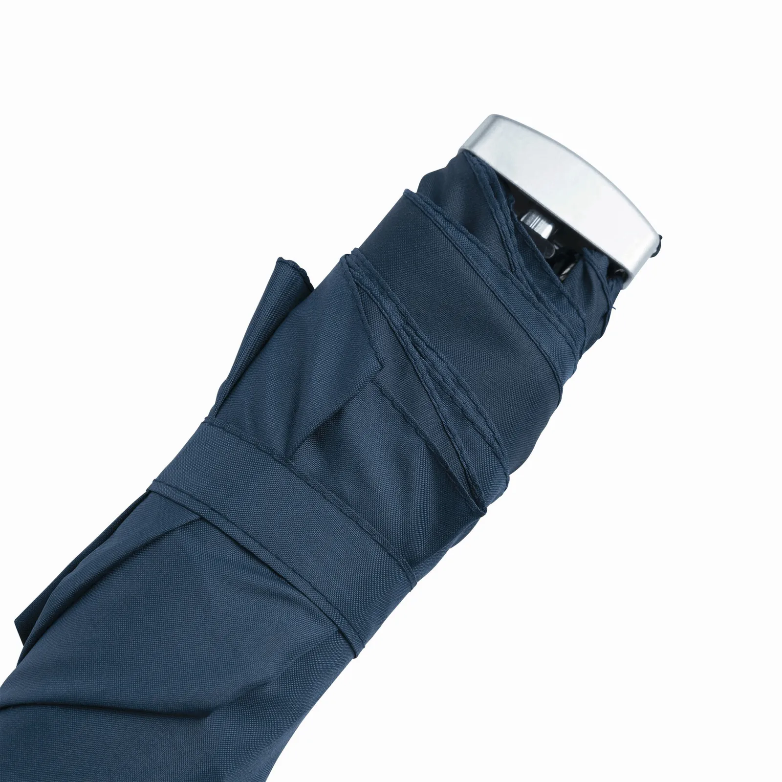 FLAT Umbrella, Flacher Mini-Taschenschirm, marineblau – Bild 6