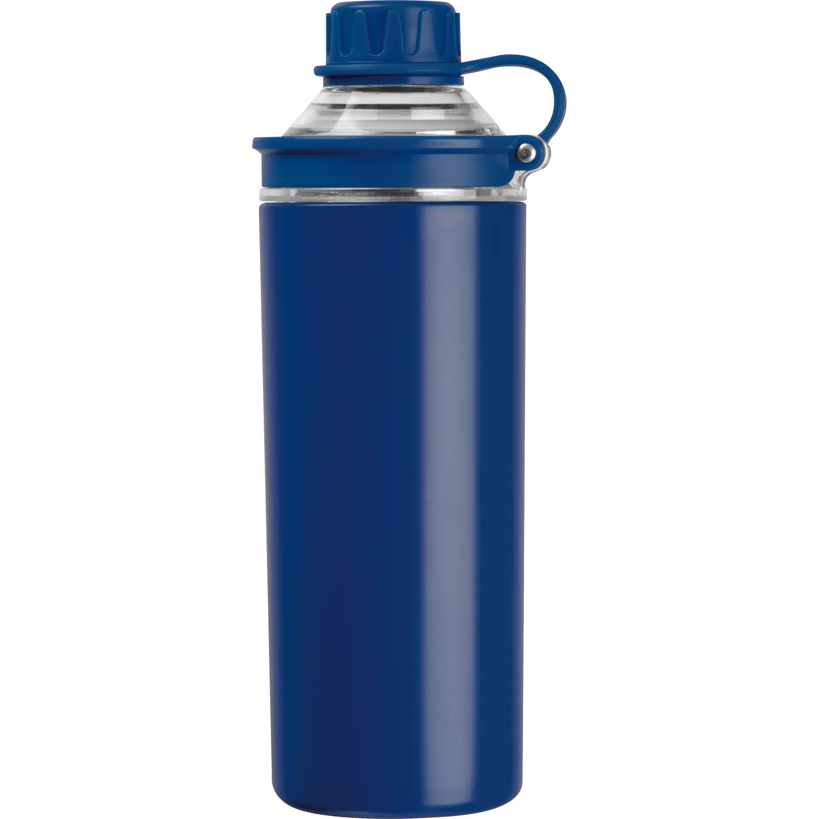 Doppelwandige Edelstahlflasche Monza, dunkelblau – Bild 3