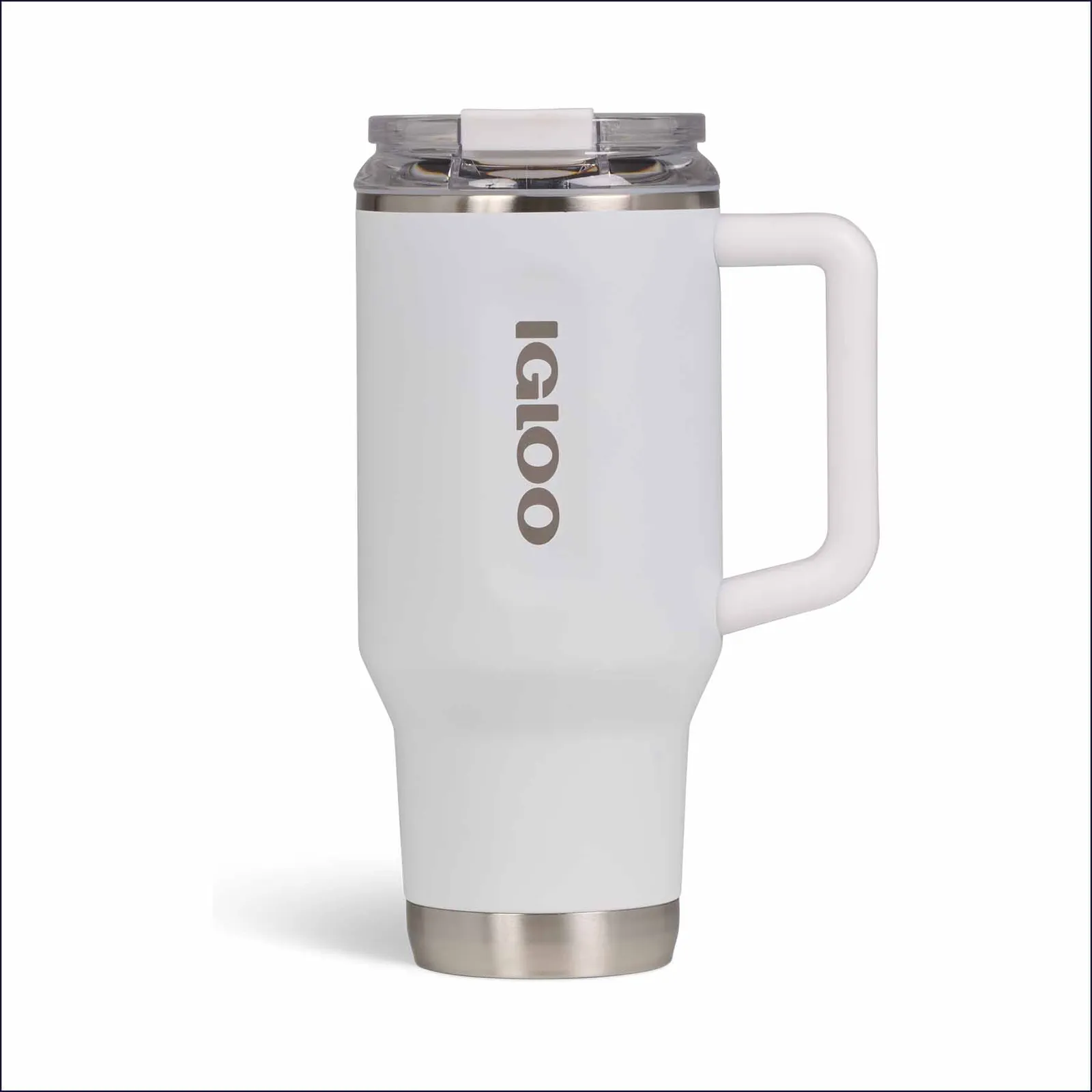 Igloo Flip n Sip Reisebecher, Weiß – Bild 17