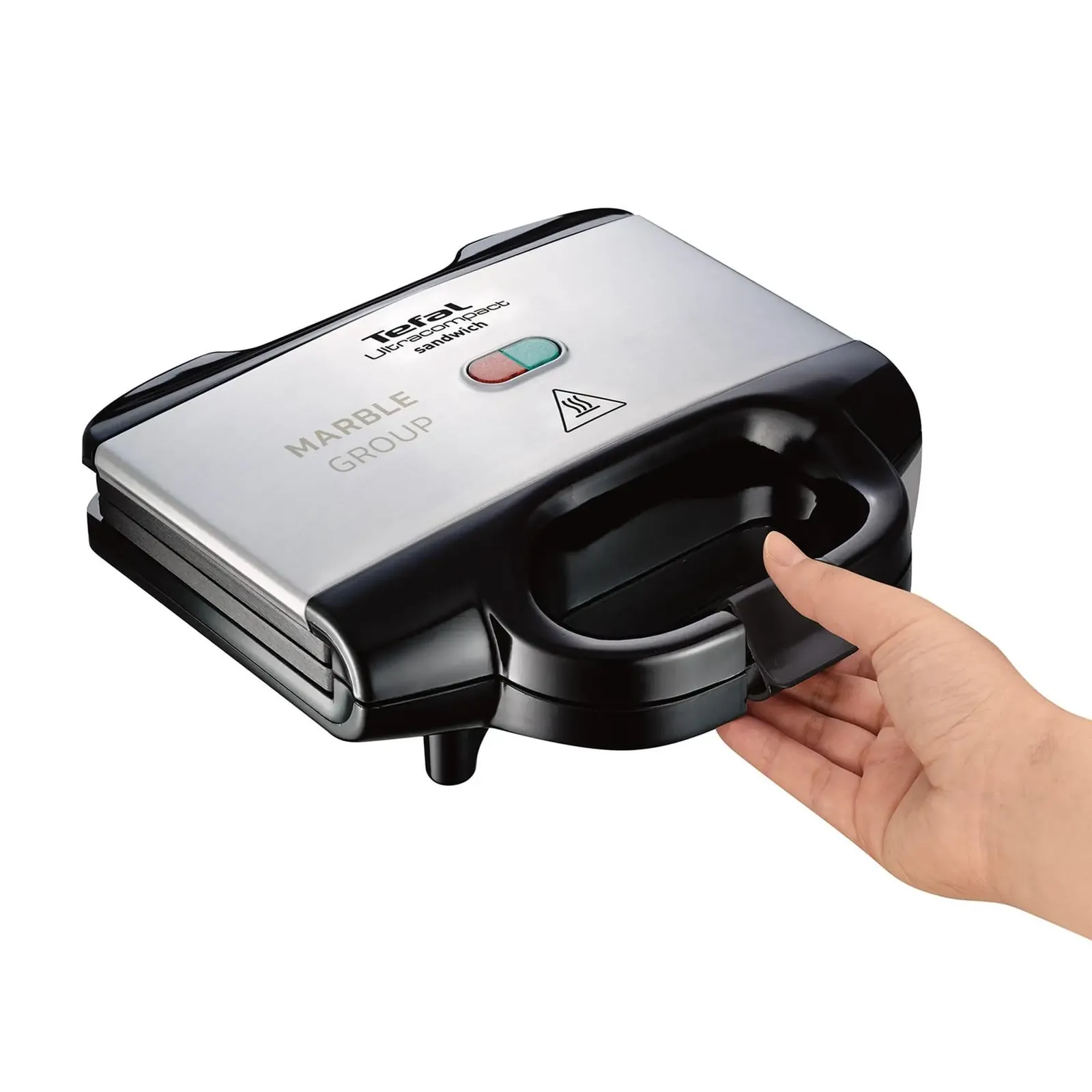 Tefal Ultra Compact Kontaktgrill, Silber – Bild 3