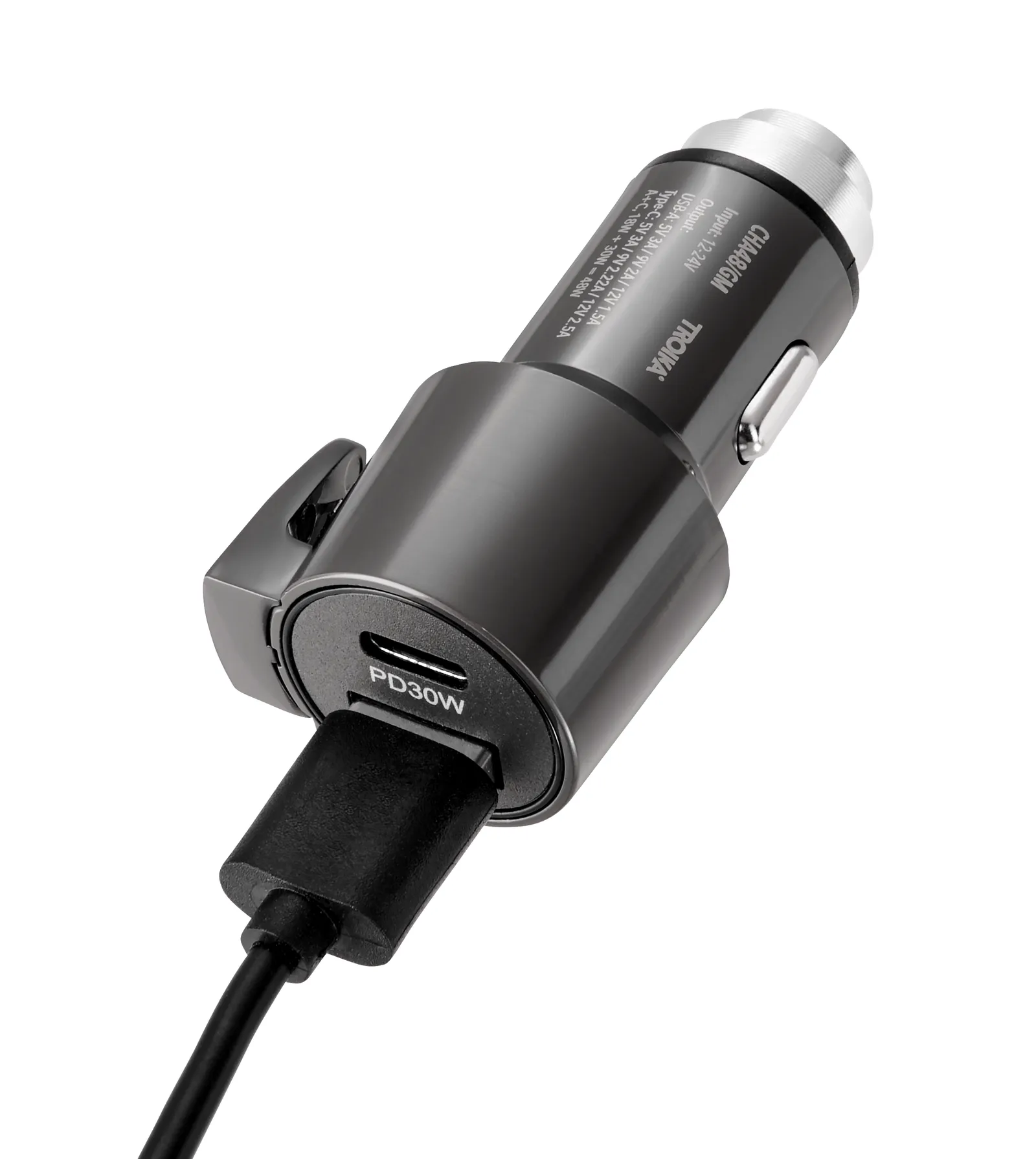 Autoladestecker ROAD CHARGE 48, gunmetal – Bild 3