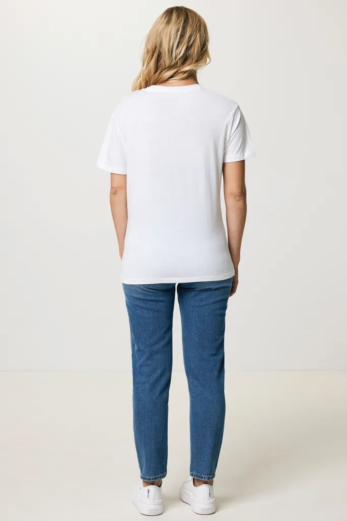IQONIQ Yala Damen T-Shirt aus recycelter Baumwolle, recycled white – Bild 6