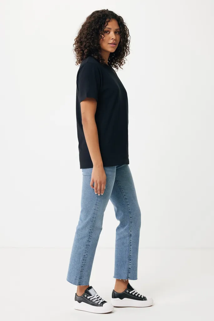 IQONIQ Kakadu relaxed T-Shirt aus recycelter Baumwolle, schwarz – Bild 5