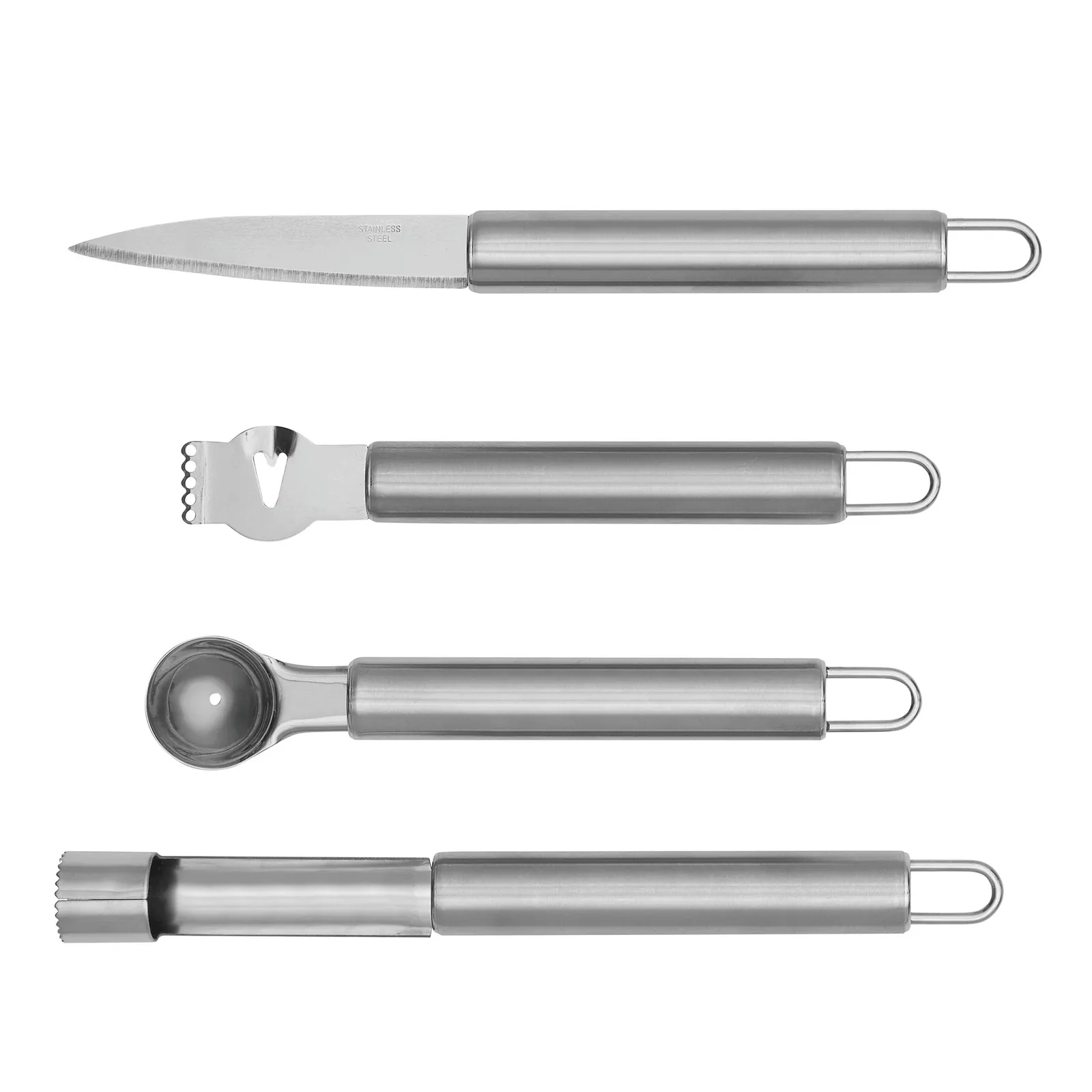 FRUITY - Obstmesserset silber, silber – Bild 2