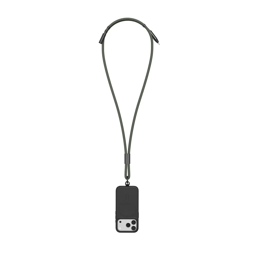 VINGA Baltimore RCS Ladekabel/Lanyard, grün – Bild 2