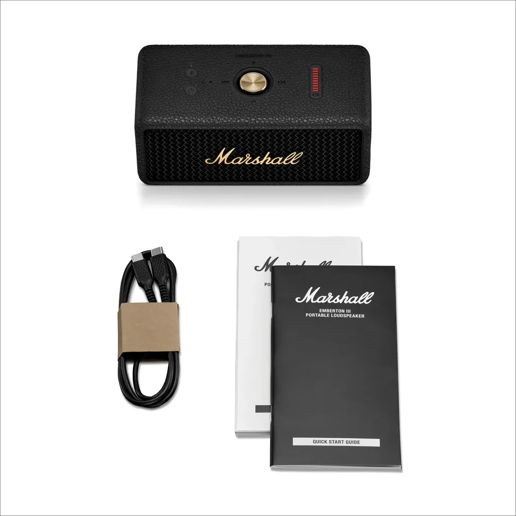 Marshall Emberton III 31H+ Lautsprecher, schwarz – Bild 6