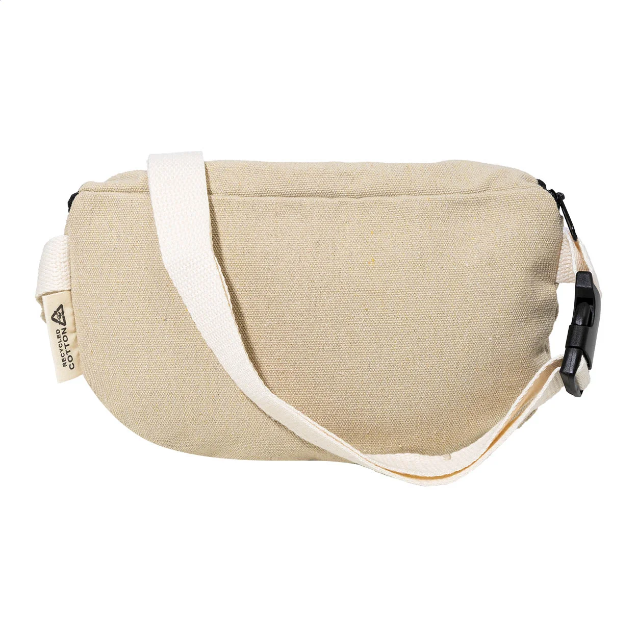 Gürteltasche Rekan Hip aus recyceltem Canvas, natur – Bild 4