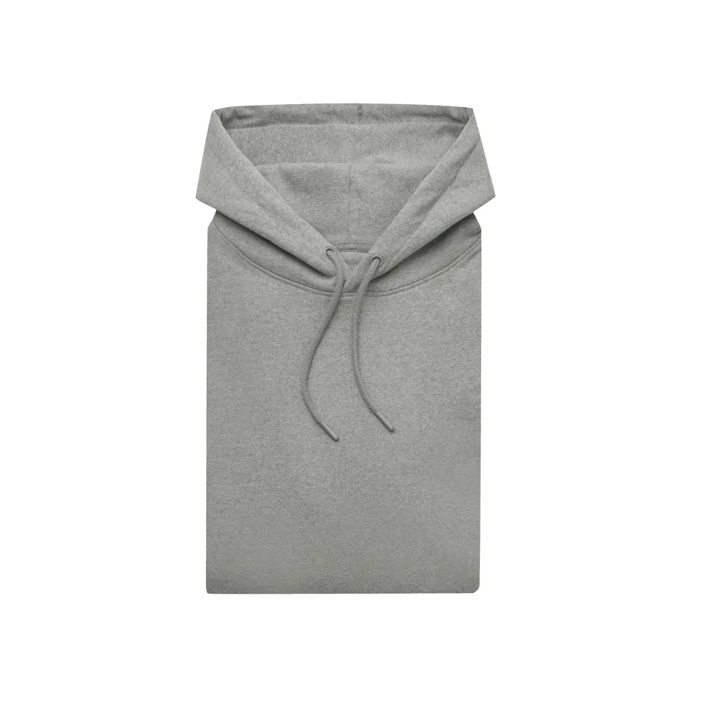 IQONIQ Torres ungefärbter Hoodie aus recycelter Baumwolle, heather grey – Bild 4