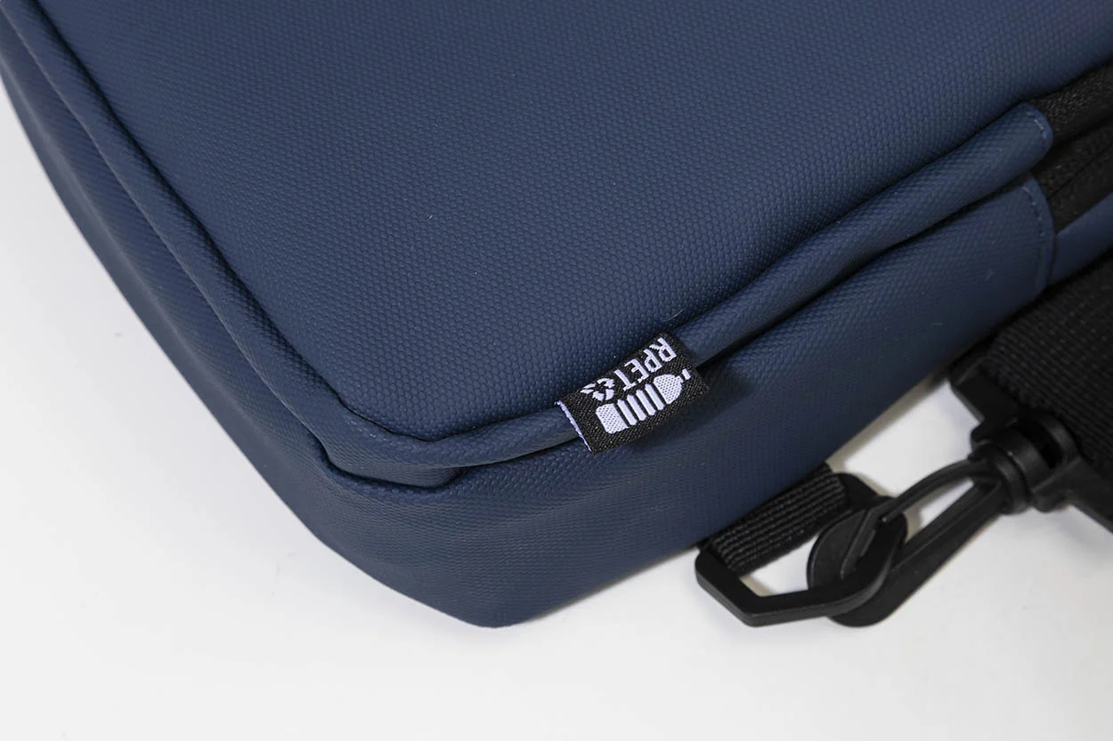 Shoulder bag, RPET Crobud, dunkelblau – Bild 4