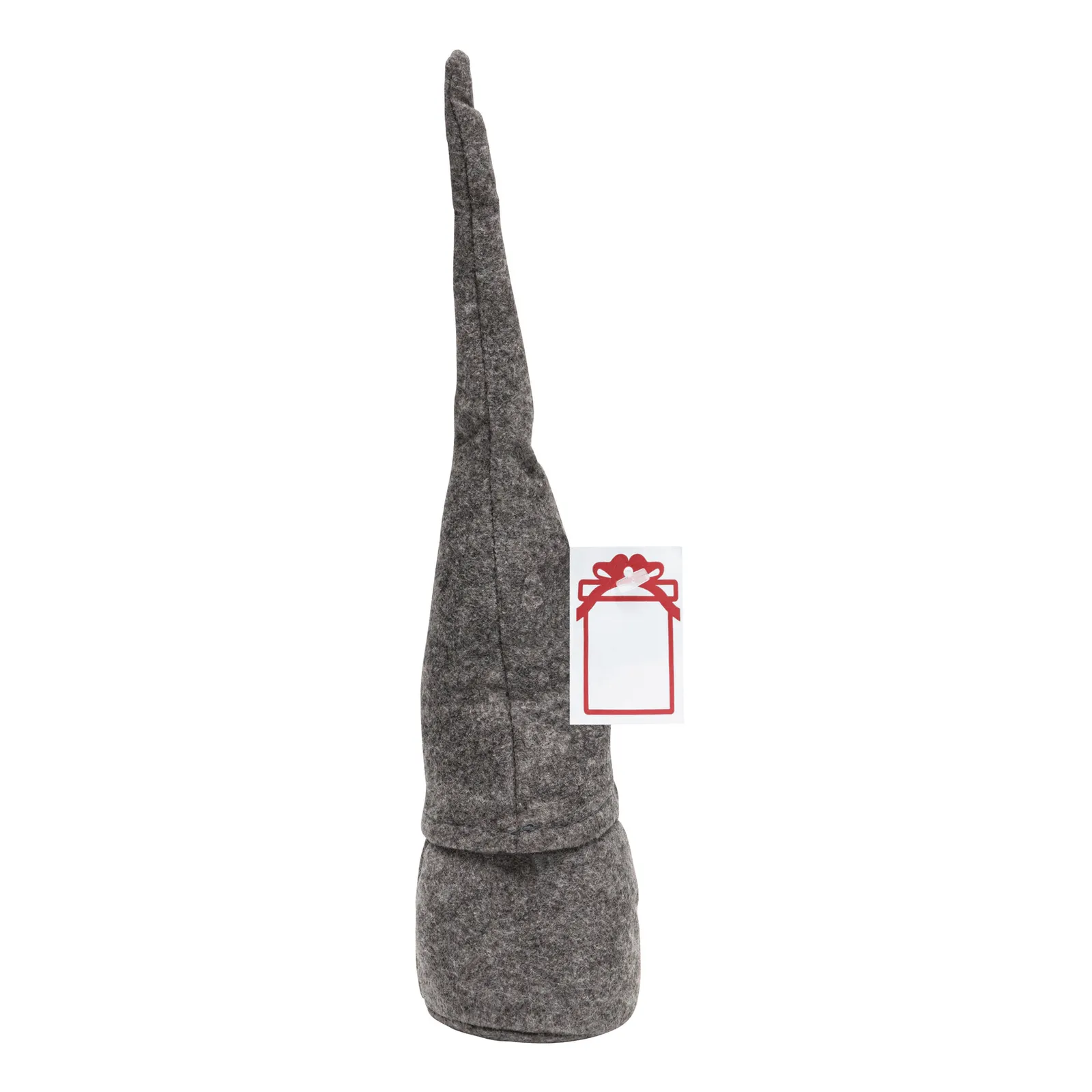 HANS - Filz-Weihnachts-Wichtel mit Zipfelmütze, grau – Bild 3