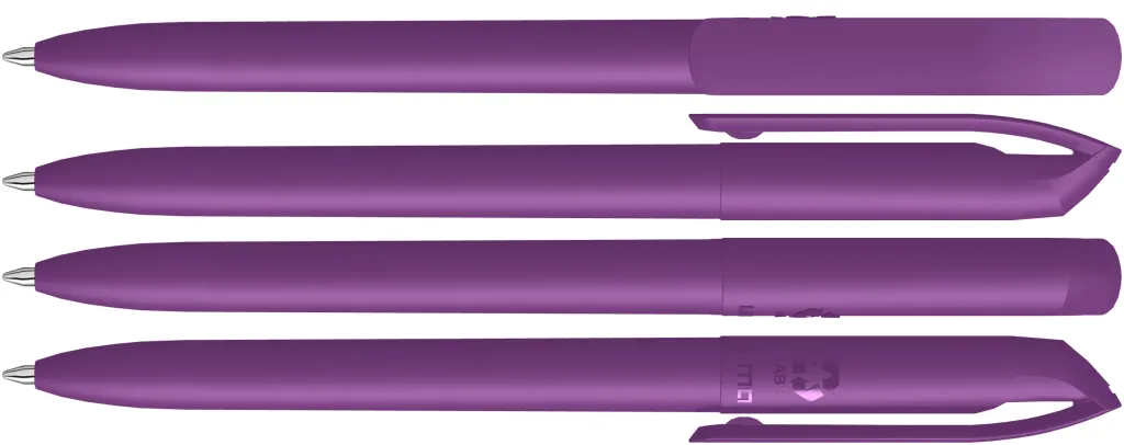 SENZ RECY Drehkugelschreiber violett, violett – Bild 2