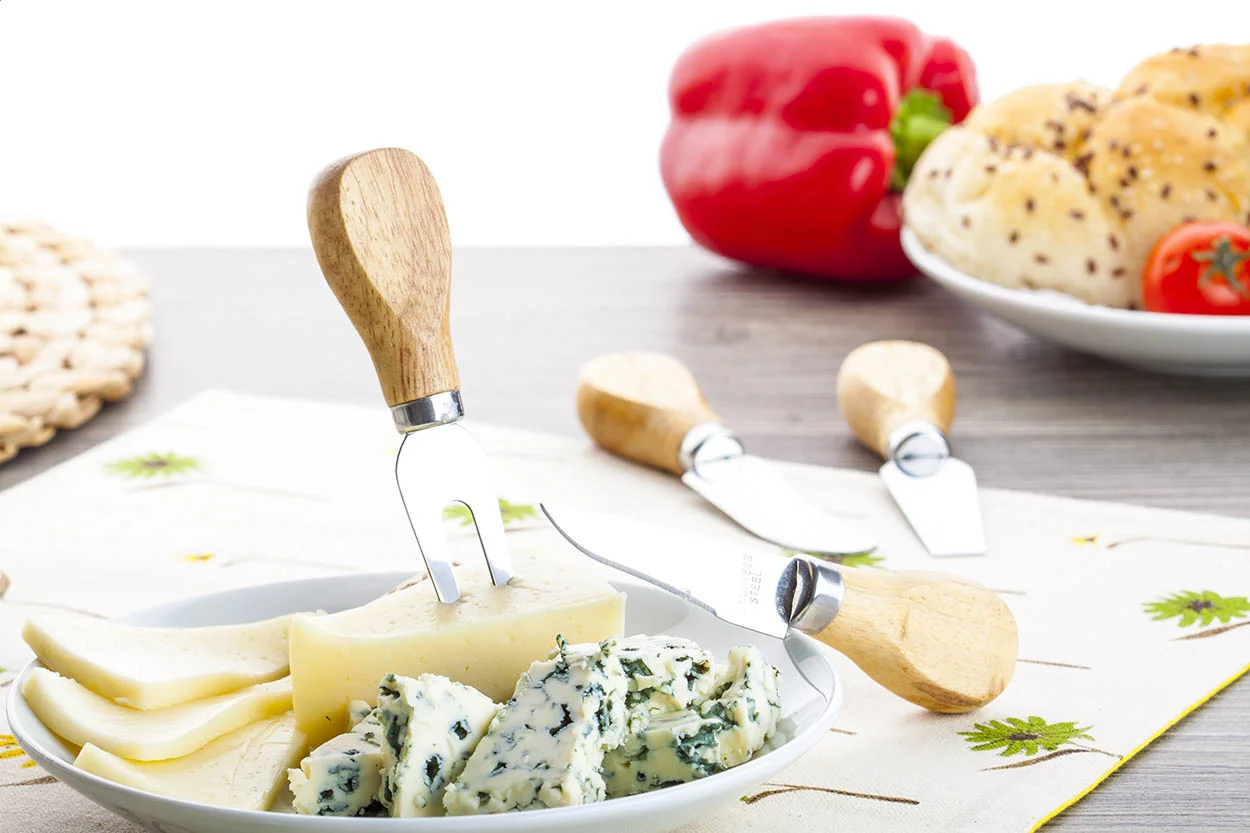 Käsemesser-Set Gouda, natur – Bild 2