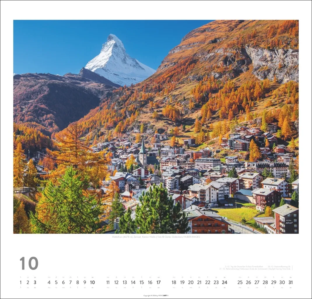 Schweiz Wandkalender 2027 – Bild 11