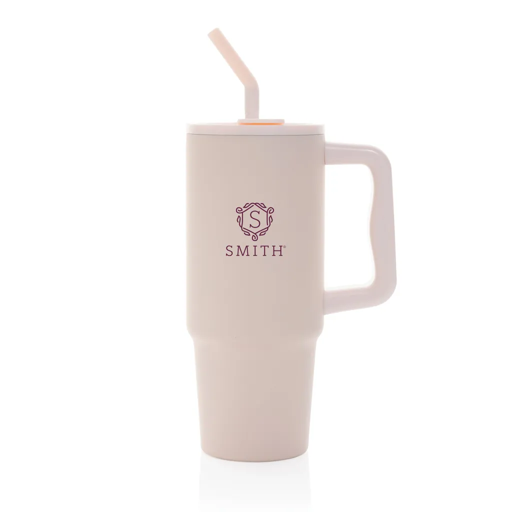 Embrace Deluxe Becher aus RCS recyceltem Edelstahl 900ml, rosa – Bild 5