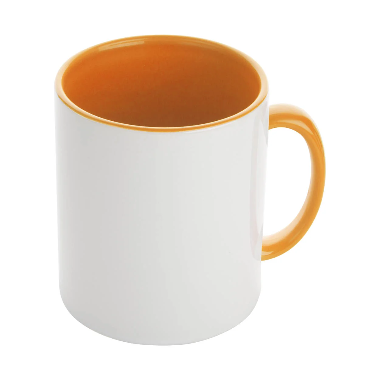 Tasse InnoColour, orange, weiß – Bild 2