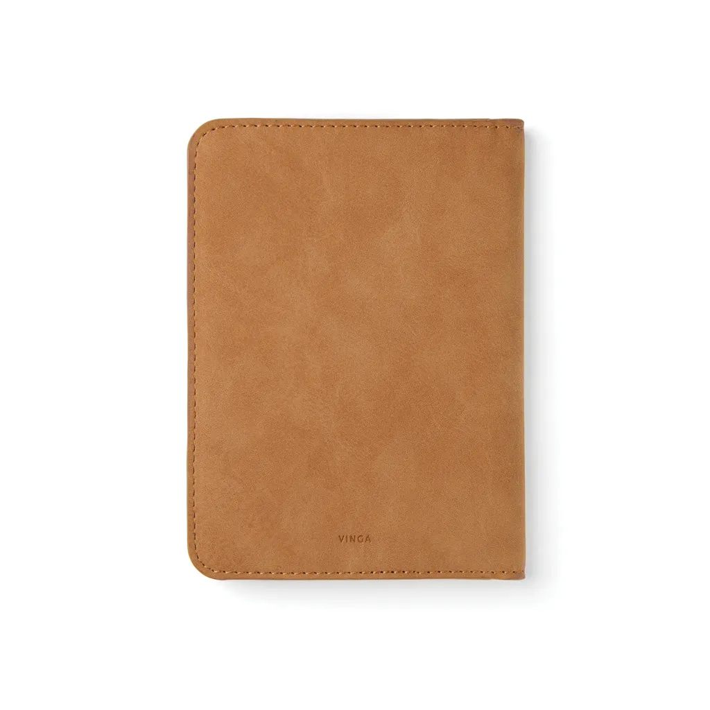 VINGA Bosler RCS RFID Passport-Cover, braun – Bild 3