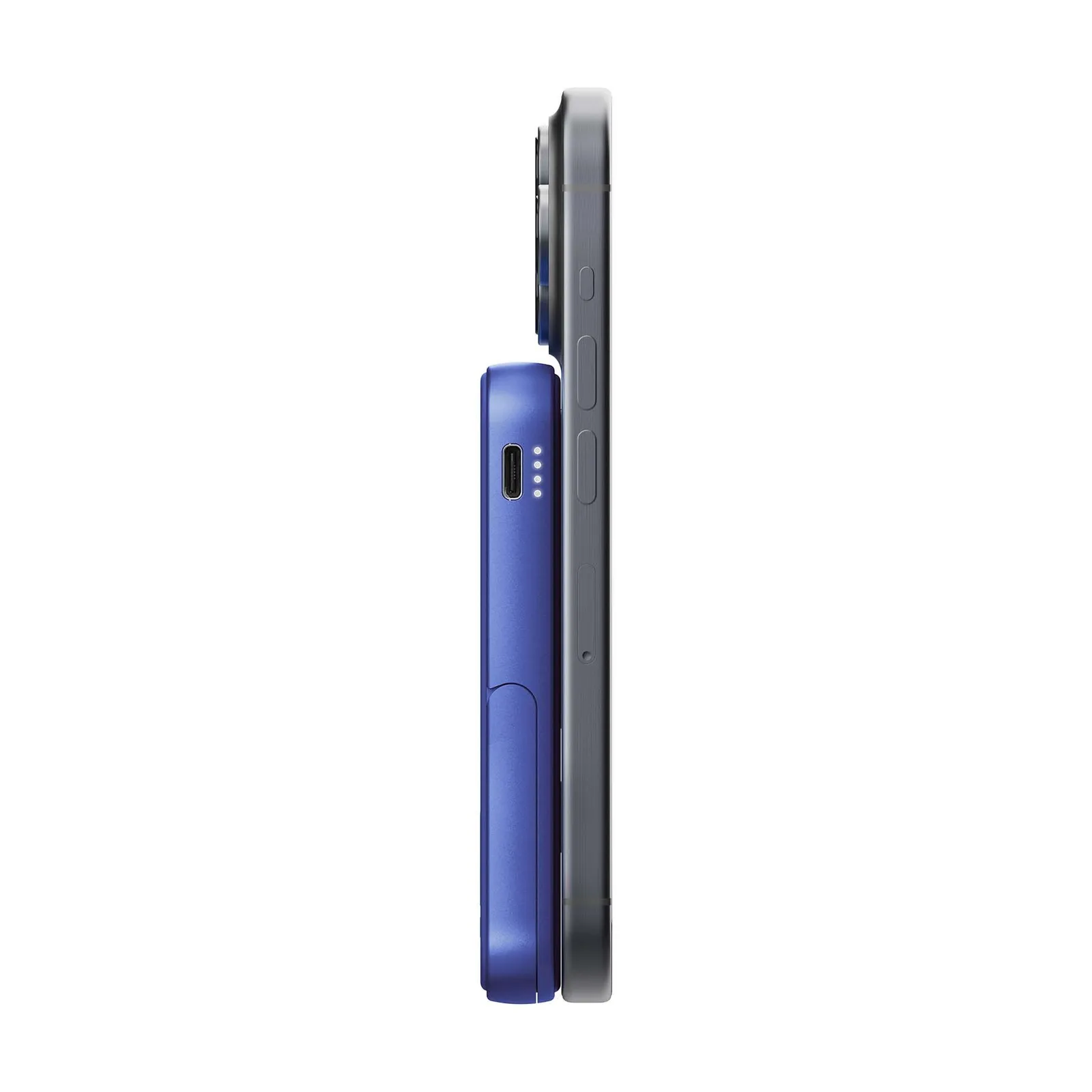 Fresh 'n Rebel Magnetische kabellose Powerbank 5000 mAh, Reinblau – Bild 4