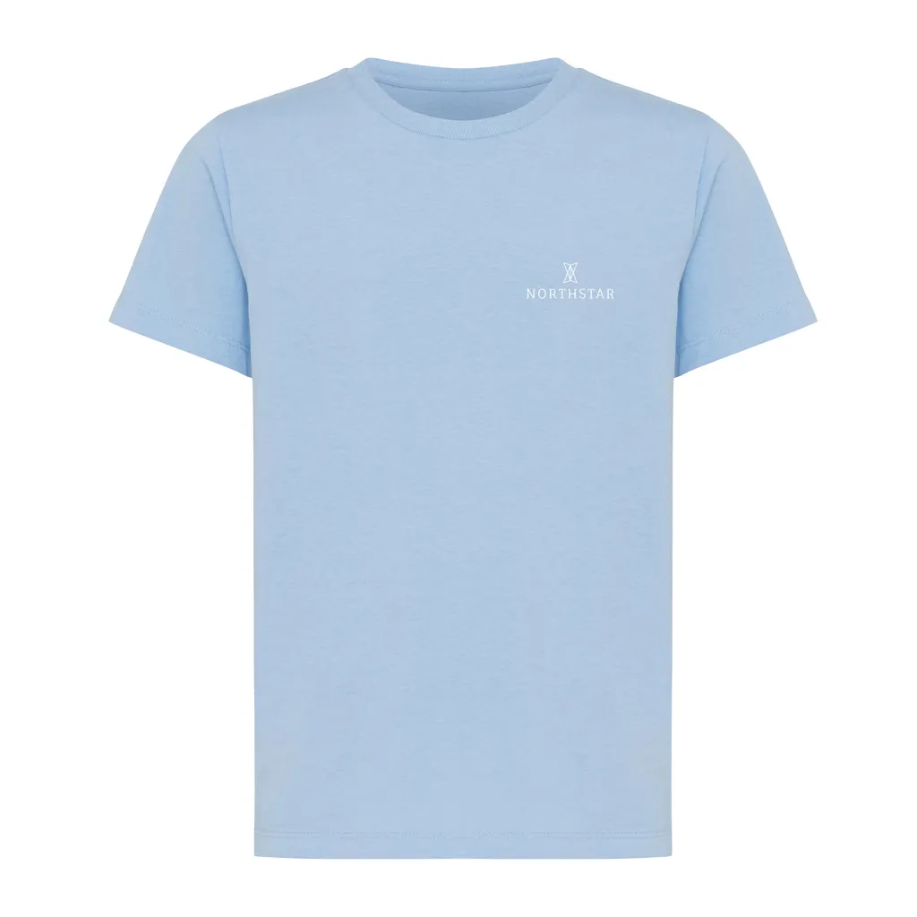 IQONIQ Koli Kids T-Shirt aus recycelter Baumwolle, sky blue – Bild 4