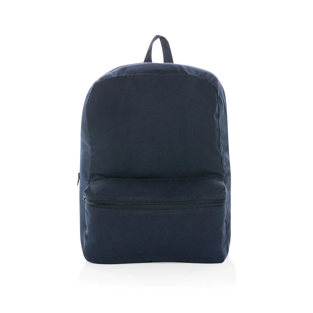 Impact Aware™ 285g/m² rCanvas-Rucksack, ungefärbt, navy blau – Bild 2