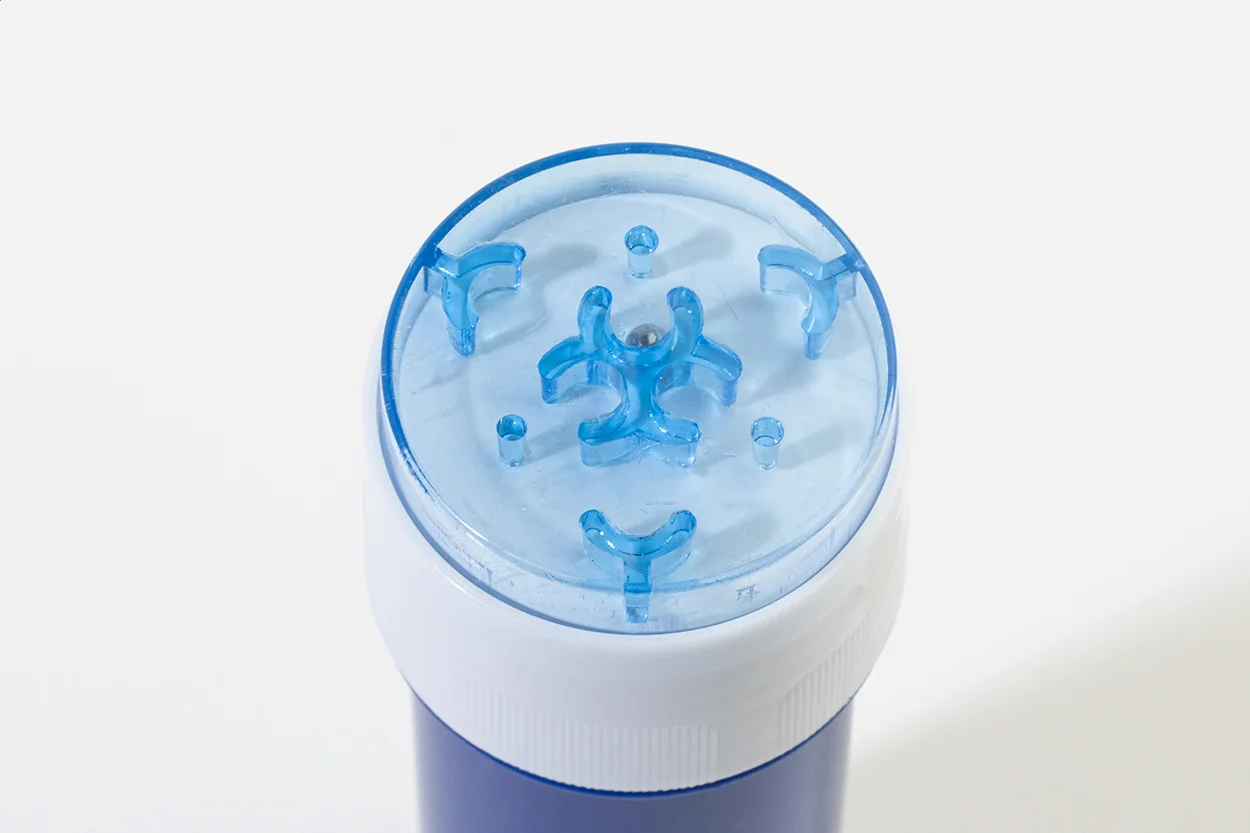 Seifenblasen Tube Bubles, blau – Bild 3