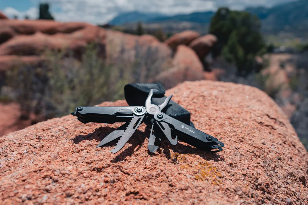 Gear X Multitool mit Zange, schwarz – Bild 4