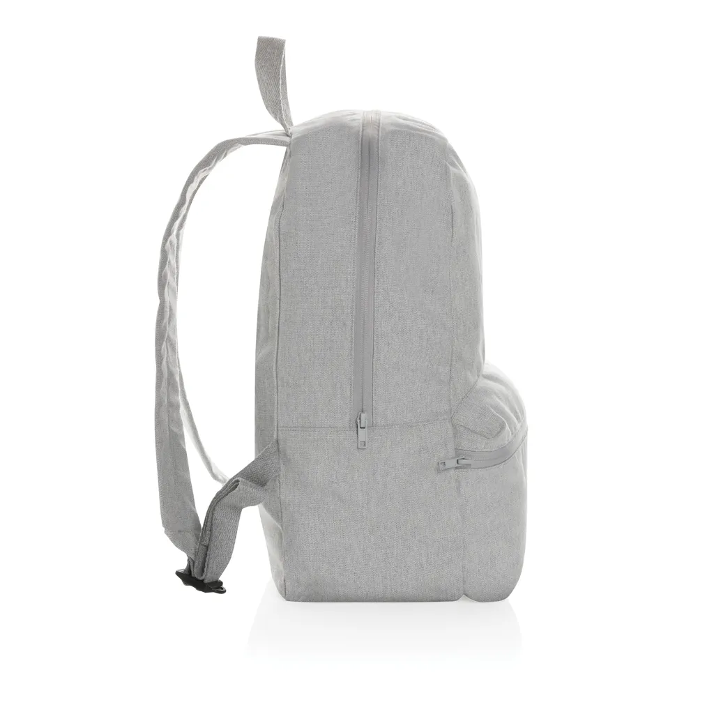 Impact Aware™ 285g/m² rCanvas-Rucksack, ungefärbt, grau – Bild 3
