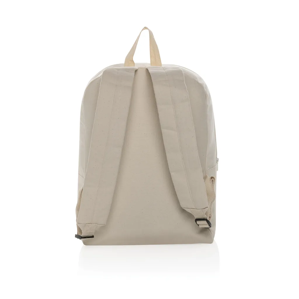 Impact Aware™ 285g/m² rCanvas-Rucksack, ungefärbt, off white – Bild 4