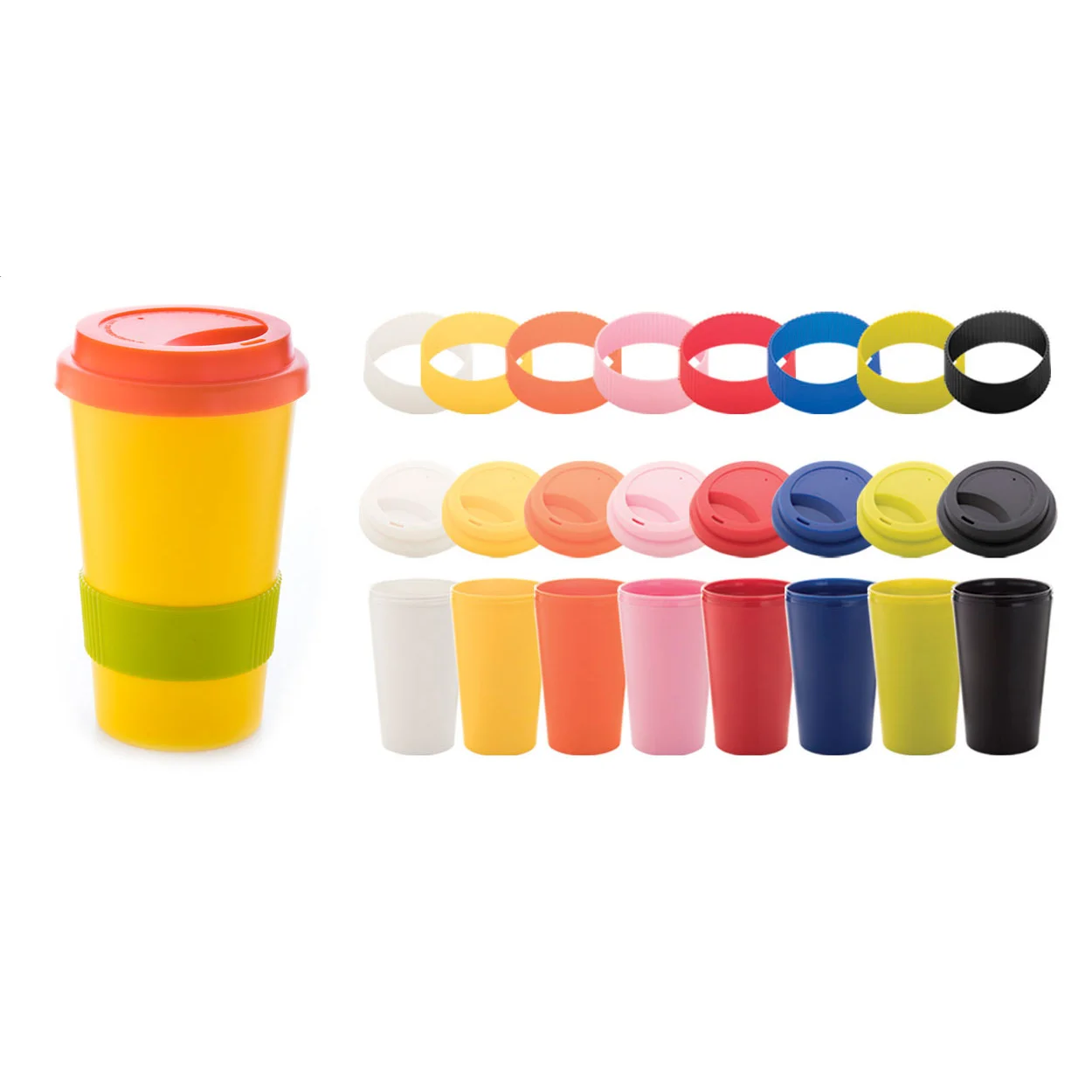 Individualisierbarer Thermobecher CreaCup, mehrfarbig – Bild 2
