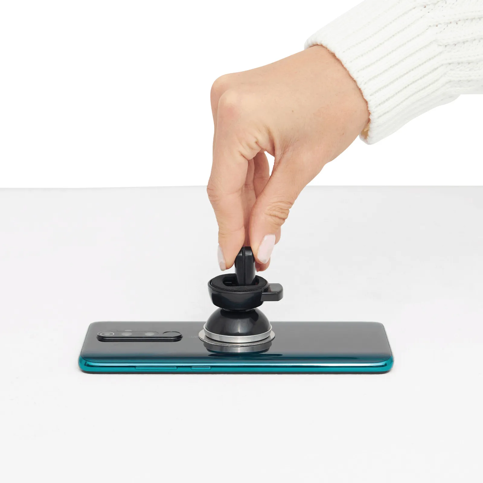 FLUX - Magnet Telefonhalter schwarz, silber, schwarz, silber – Bild 7
