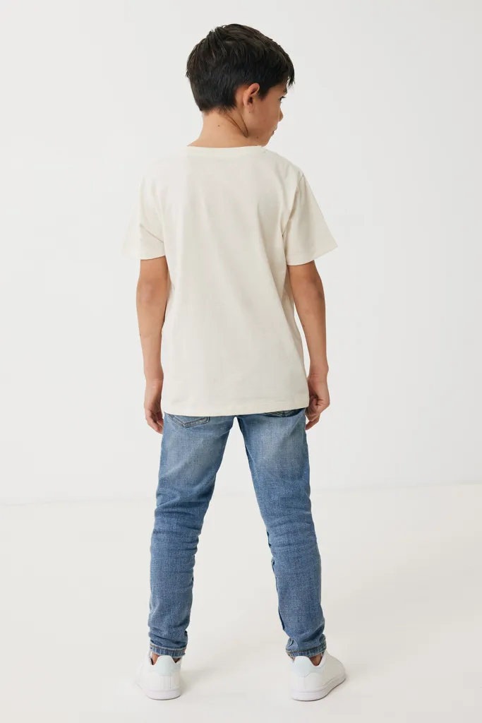 IQONIQ Koli Kids T-Shirt aus recycelter Baumwolle, natural raw – Bild 5