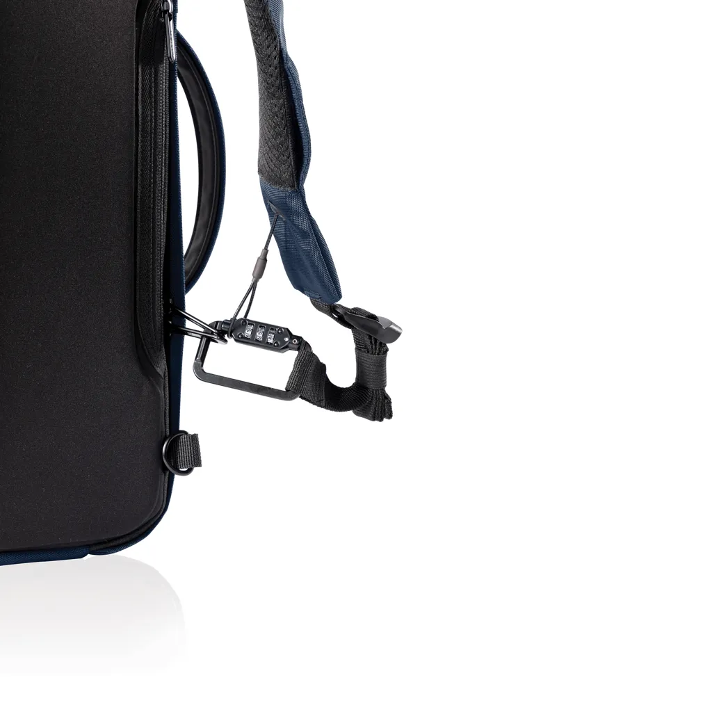 Bobby Bizz 2.0 Anti-Diebstahl Rucksack & Aktentasche, navy blau – Bild 11