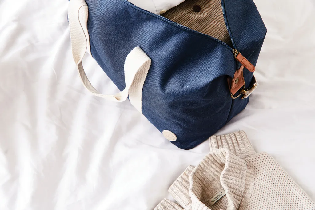 VINGA Sortino Wochenendtasche, blau – Bild 5