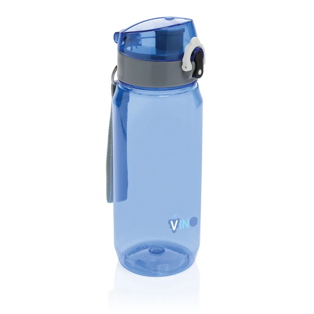 Yide RCS  rPET verschließbare Wasserflasche 600ml, blau – Bild 4