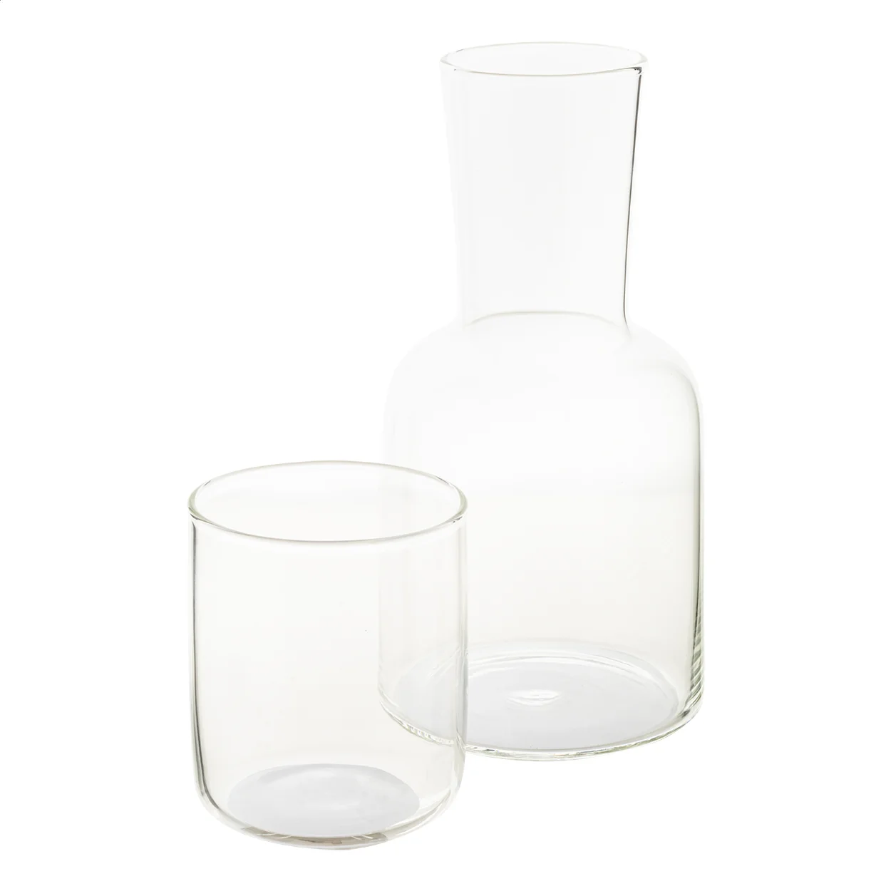 Getränkeset: Karaffe und Glas Palmer