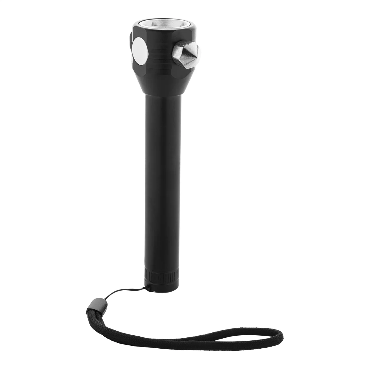 Taschenlampe Hemmerg mit Notfallhammer, schwarz – Bild 3