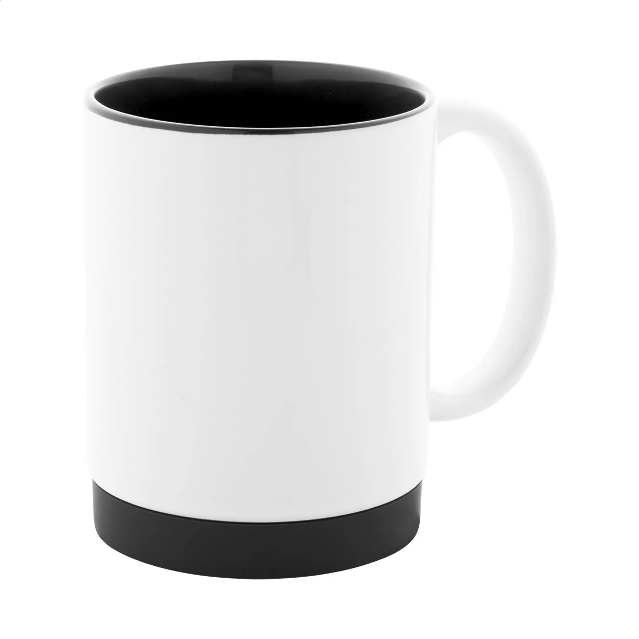 Sublimationstasse MultiColour Plus, schwarz, weiß – Bild 2