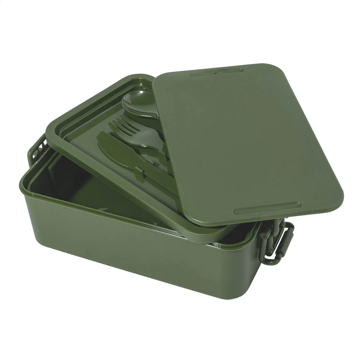 Stapelbare Lunchbox Duplox, grün – Bild 5