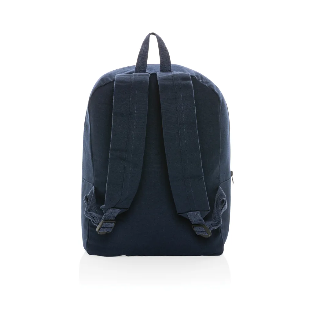 Impact Aware™ 285g/m² rCanvas-Rucksack, ungefärbt, navy blau – Bild 4