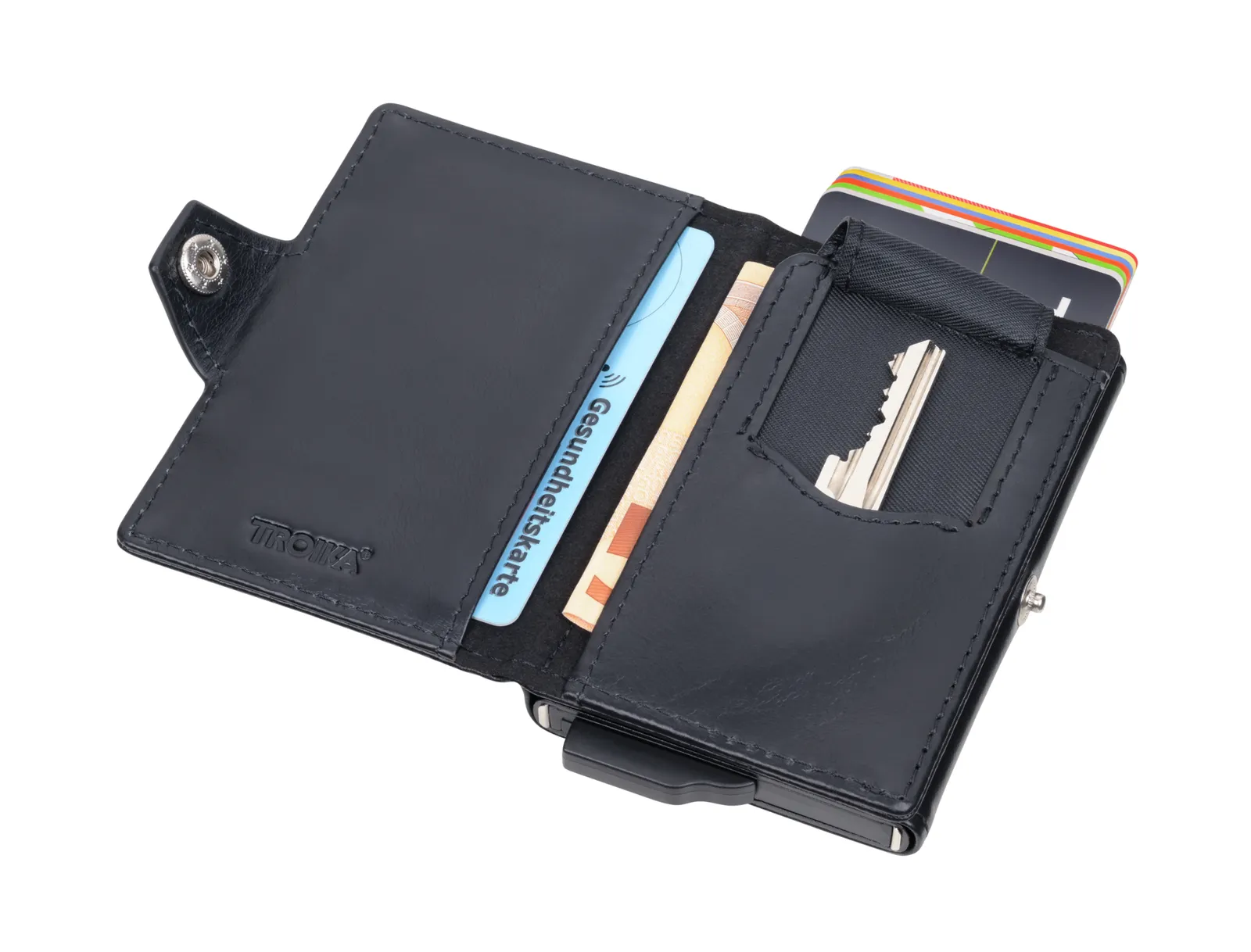 Kartenetui MENS SMART WALLET, schwarz – Bild 3