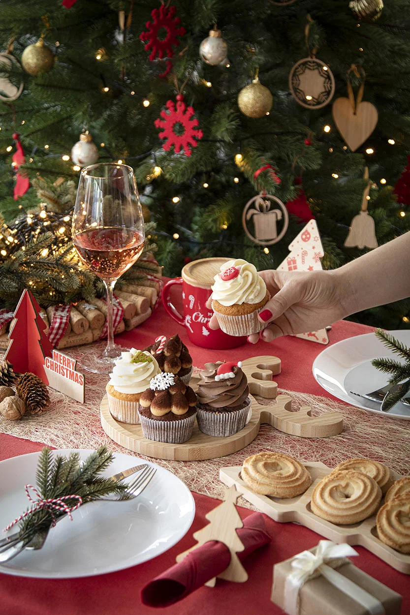 Weihnachtlicher Snackteller Valipala, natur – Bild 4