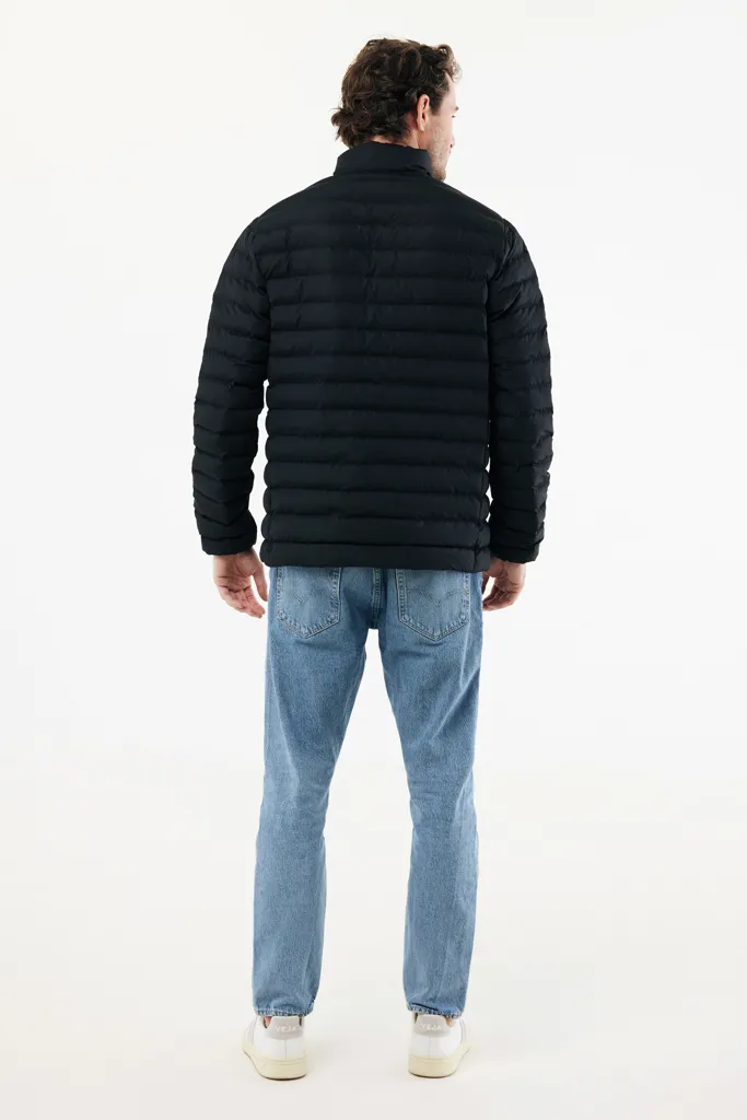 IQONIQ Maiko Herren Steppjacke aus recyceltem Polyester, schwarz – Bild 7