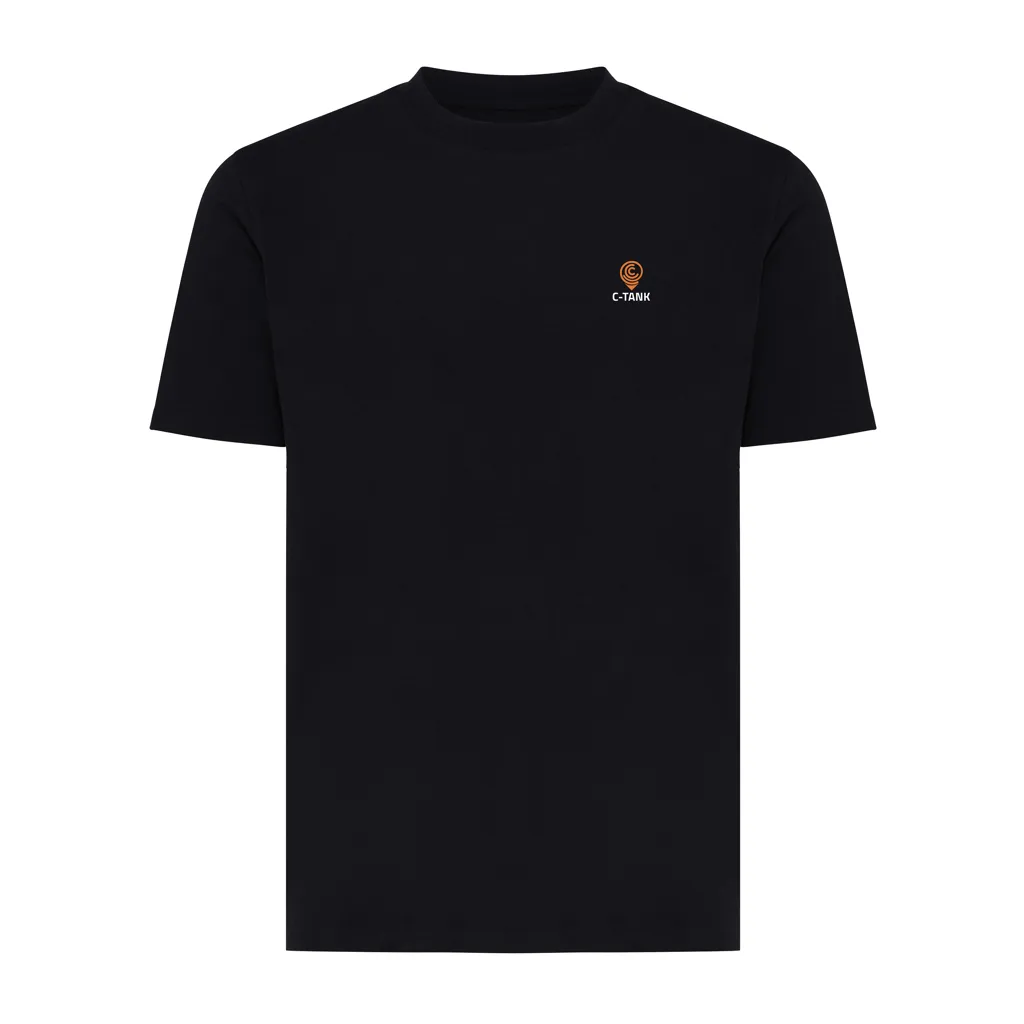 IQONIQ Sierra Lightweight T-Shirt aus recycelter Baumwolle, schwarz – Bild 3