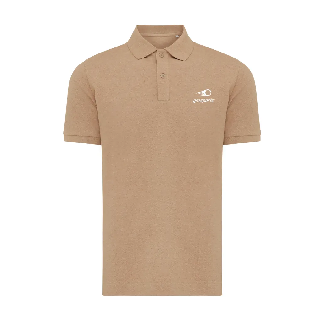 IQONIQ Yosemite Piqué-Poloshirt aus recycelter Baumwolle, heather brown – Bild 3