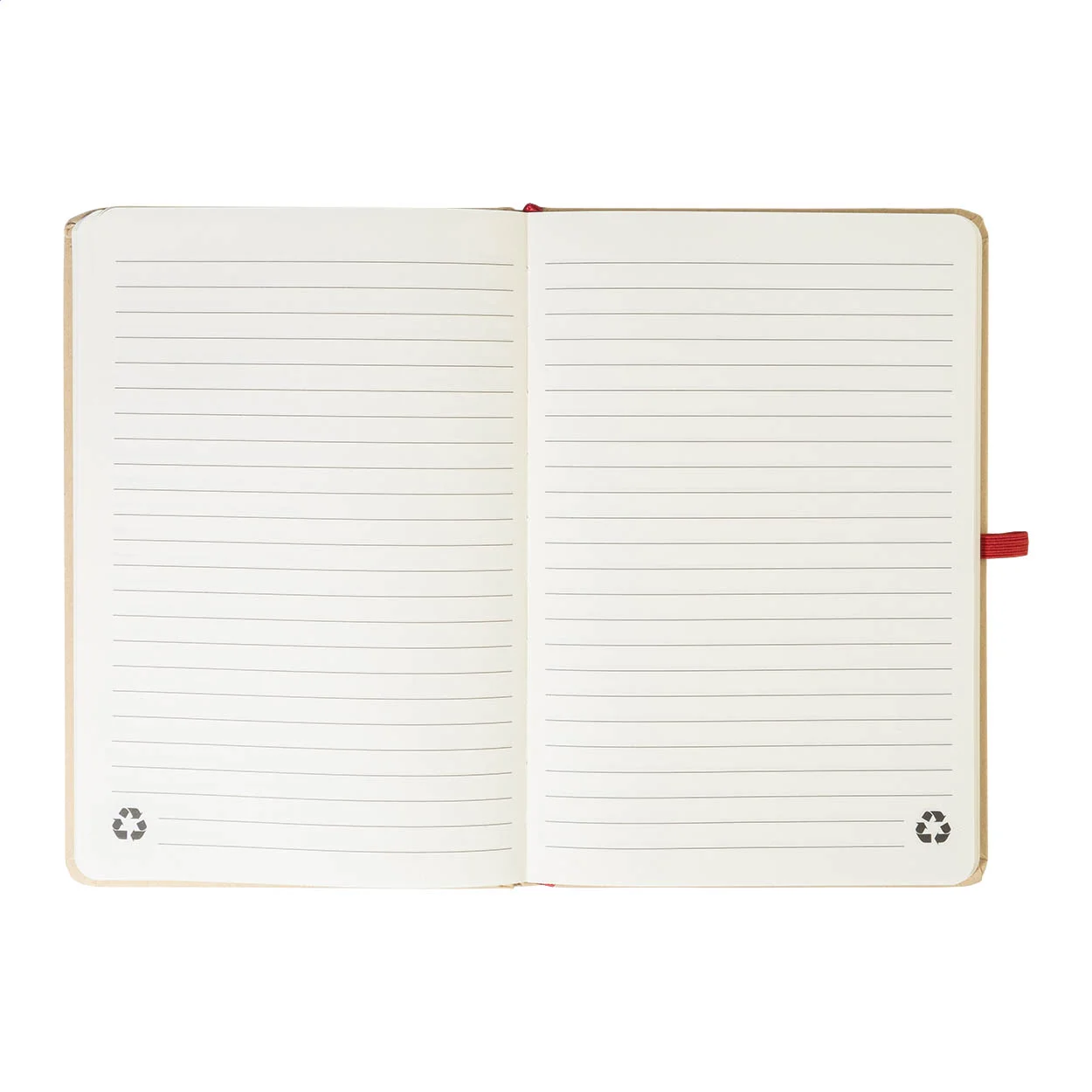 Notizbuch Collus A5 mit Farbeffekt, rot – Bild 3