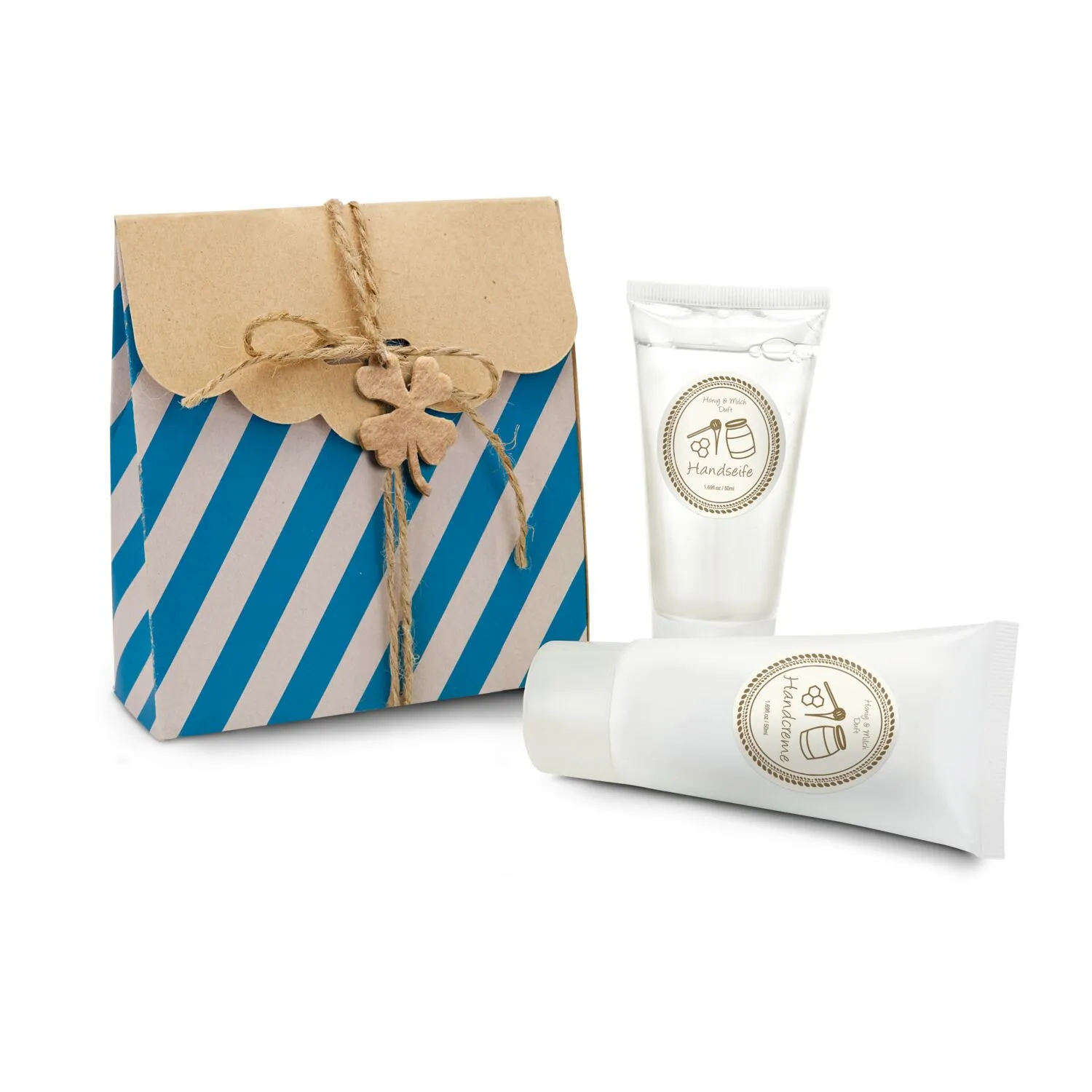 Wellness-Geschenkset: Kleines Glück, braun – Bild 2