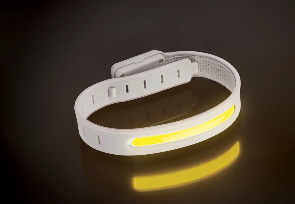 Lumi Sprint wiederaufladbares LED Lauflicht aus RCS rec. ABS, grau – Bild 7