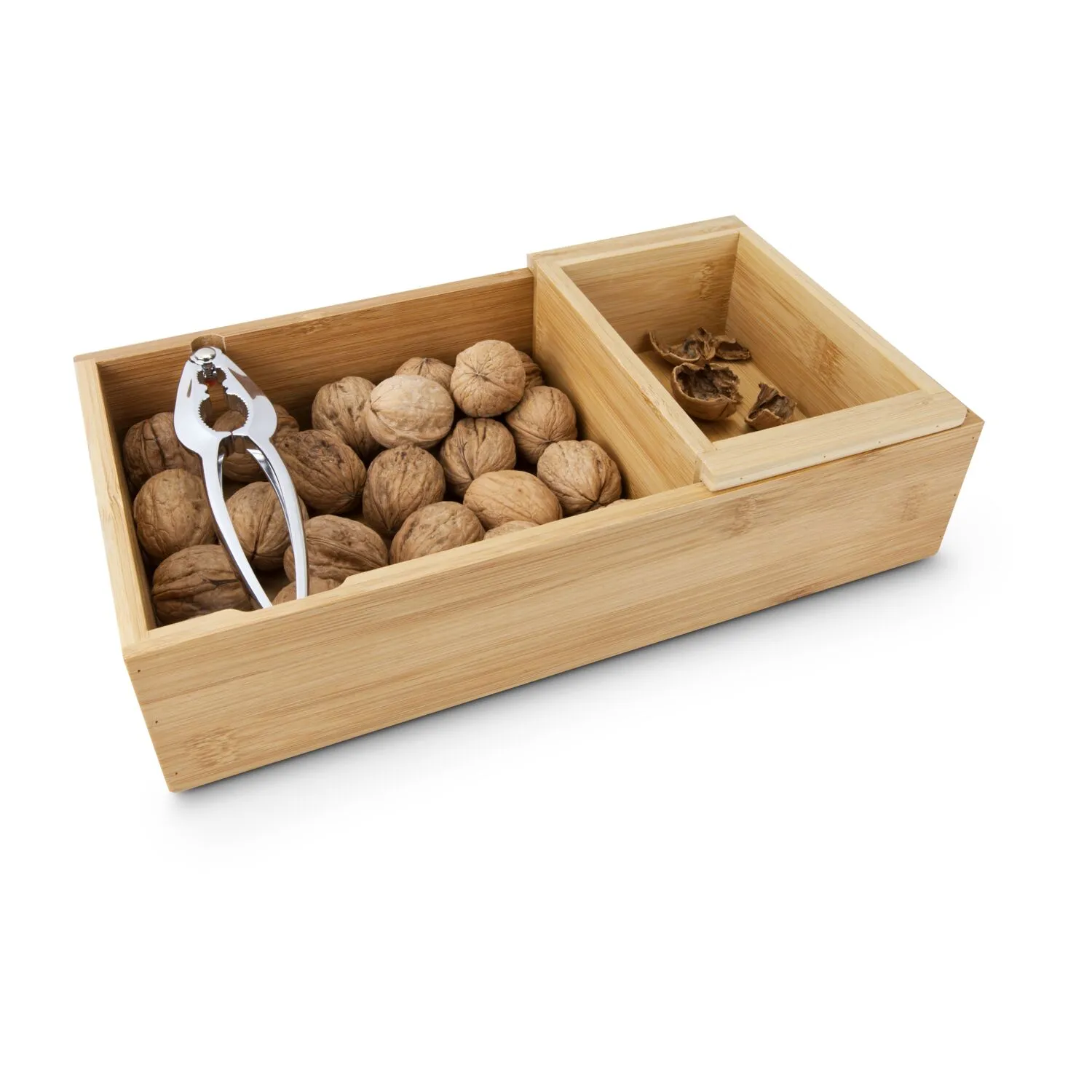 Geschenkset / Präsenteset: Nuss-Nux, Nussknacker-Set mit 400 g Nüssen, braun – Bild 3